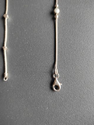 Pulseras de plata