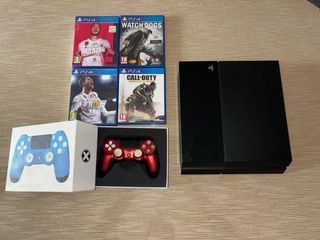 PS4 1 TB + mando pro y juegos