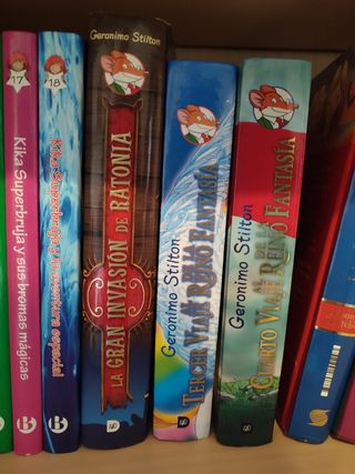 Pack libros Geróniml Stilton