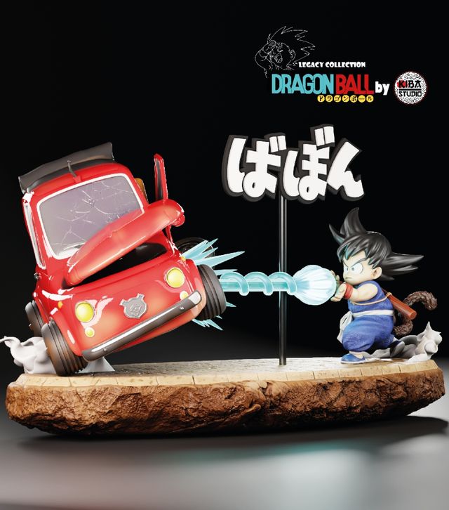 Goku Primer Kamehameha - Dragon Ball