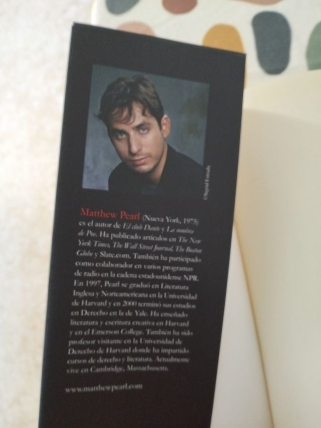 El Último Dickens, Matthew Pearl