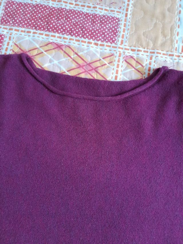 Maglione vinaccia borgogna