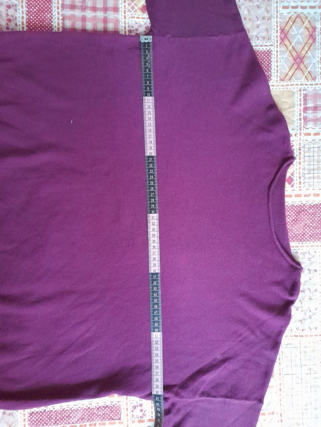 Maglione vinaccia borgogna