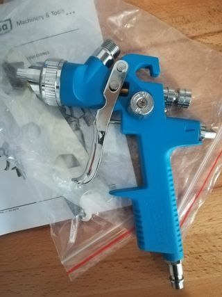 Pistola y manguera aire comprimido