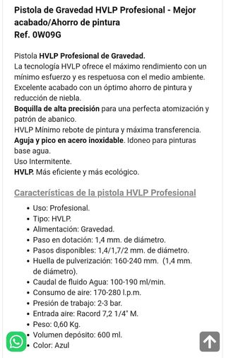 Pistola y manguera aire comprimido