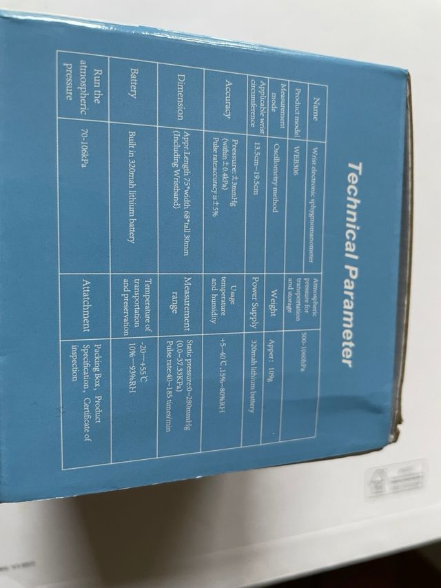 TENSIOMETRO DE MUÑECA