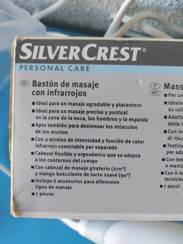 Masajeador espalda infrarrojos