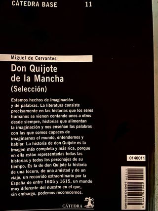 Don Quijote de La Mancha ( Selección )