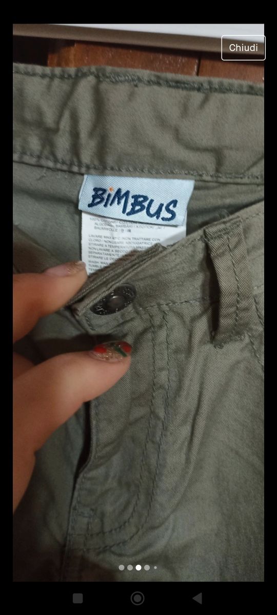 Pantalone bambino Bimbus