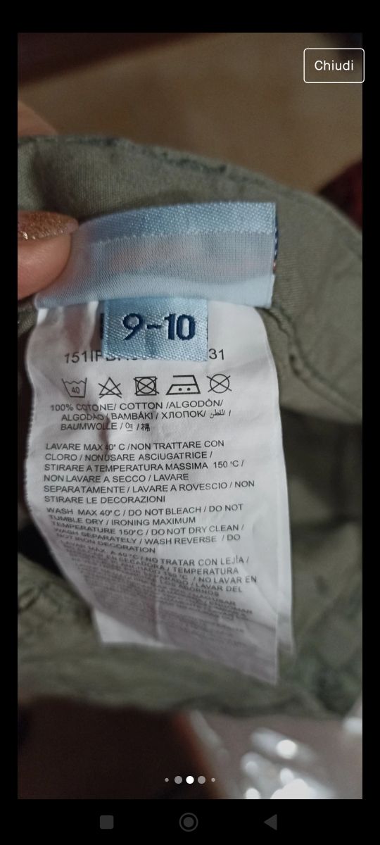 Pantalone bambino Bimbus