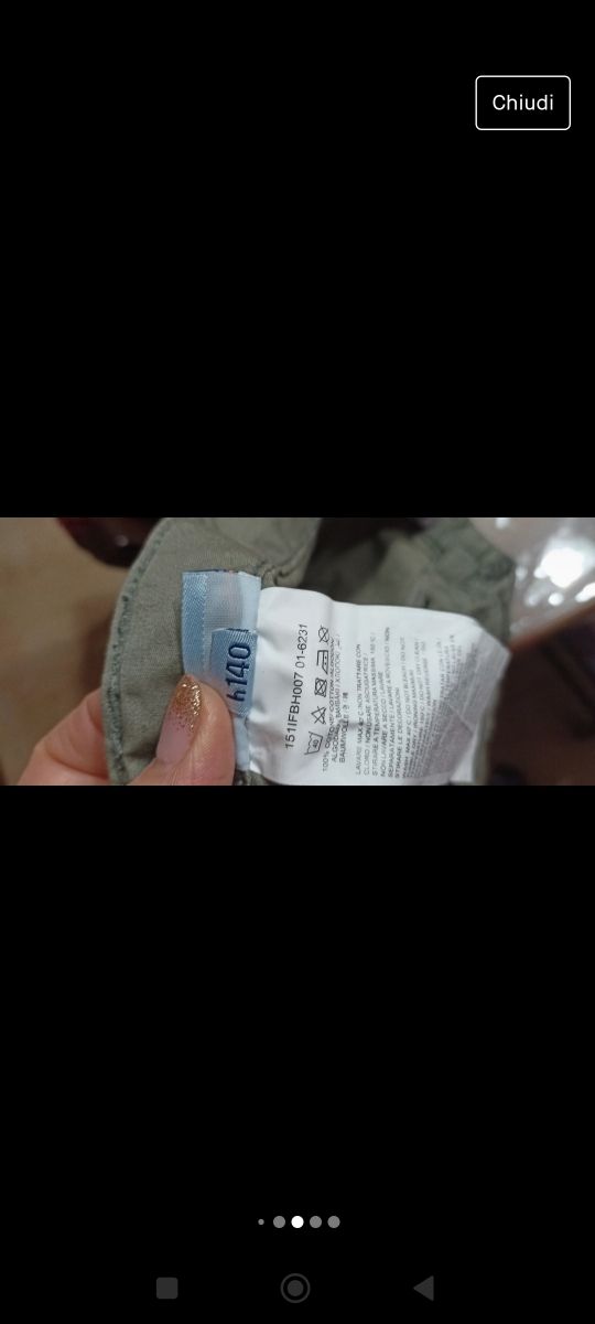 Pantalone bambino Bimbus