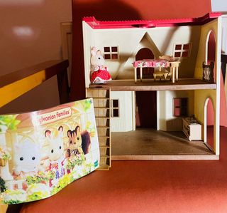 casa muñecas sylvanian family y accesoriosw