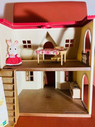 casa muñecas sylvanian family y accesoriosw