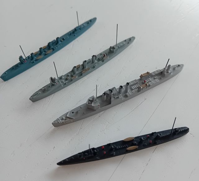 Navio blindado de chumbo USS Navy Preston