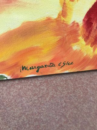 Cuadro margaritas 92x73 cm