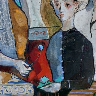 MIQUEL TORNER SAMIR OLEO TELA 92X73