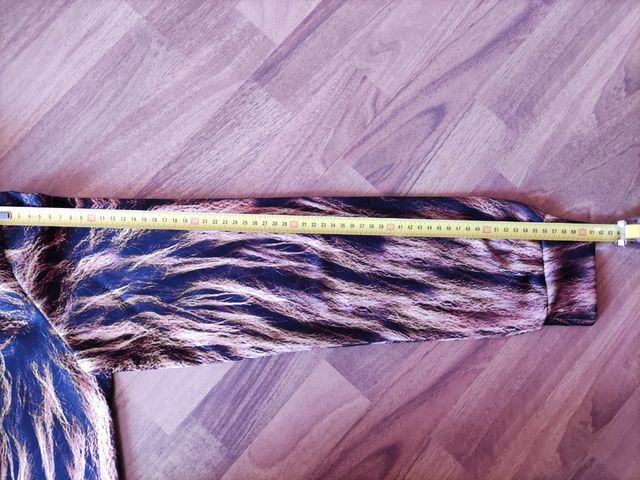 Felpa con cappuccio stampa Leone