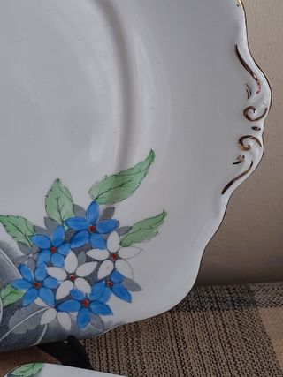 Set de Postre Porcelana Inglesa Bell China