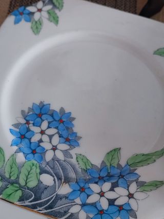 Set de Postre Porcelana Inglesa Bell China