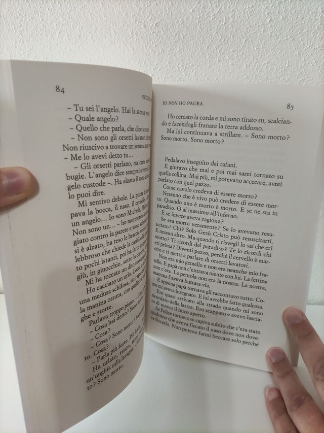 Libro "Io non ho paura" N. Ammaniti