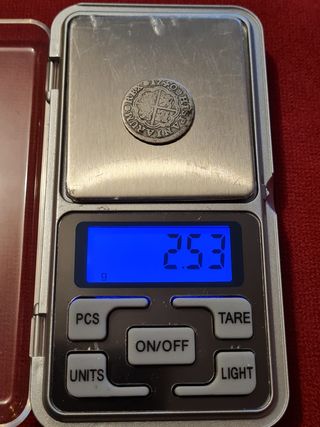 Moneda Un real Felipe V 1740 Madrid R