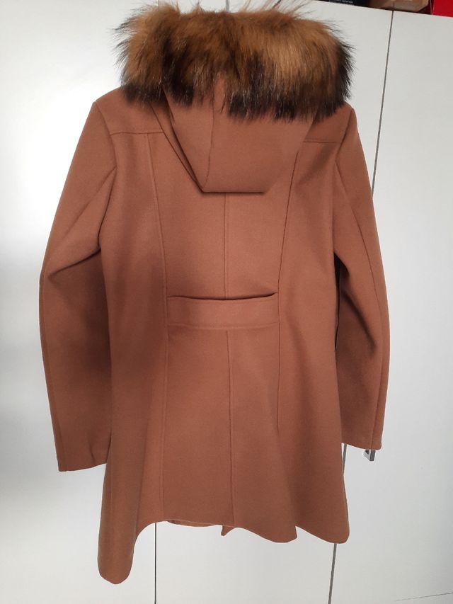 Cappotto Abrigos chic,cammello, taglia S/40