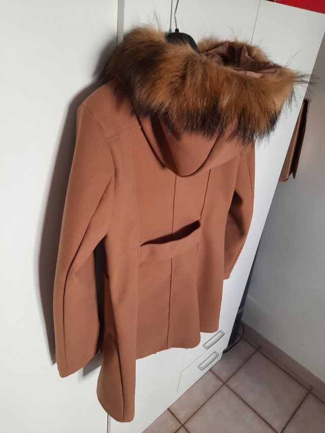 Cappotto Abrigos chic,cammello, taglia S/40