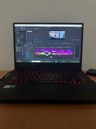 Portátil gaming / edición de video + Monitor