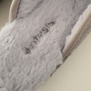 Zapatillas de casa Enfasis gris pompón