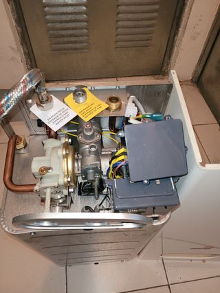 Calentador de gas natural cuintra