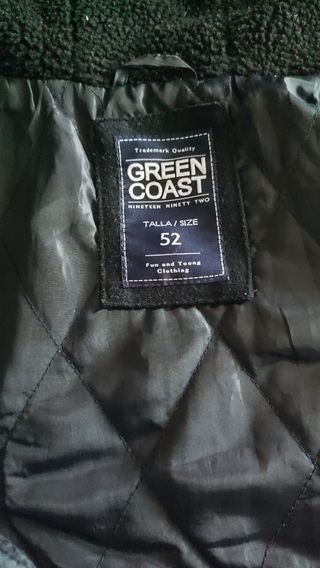 Chaqueta de paño hombre talla 52
