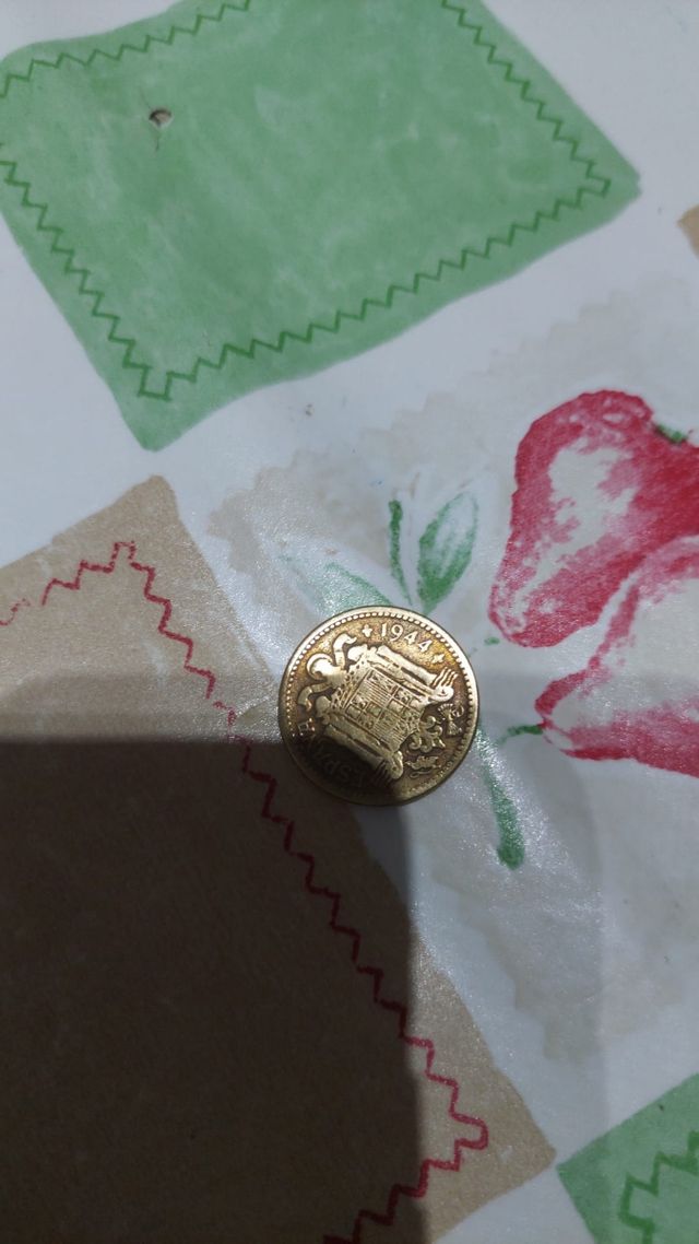 Moneda 1 peseta 1944