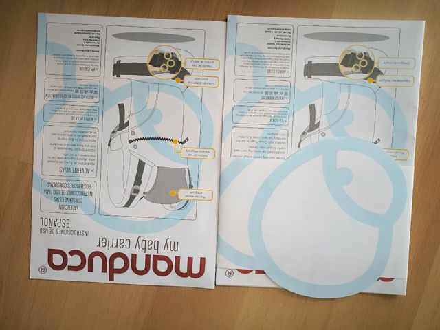 Mochila portabebés Manduca