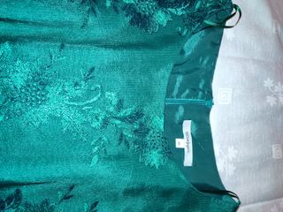 Vestido verde oscuro fiesta
