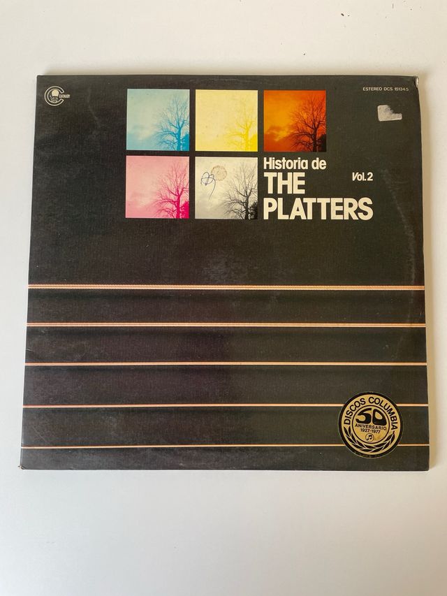 DOBLE VINILO THE PLATTERS VOL2