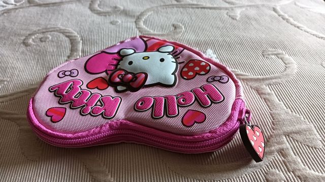 Monedero rosa de Hello Kitty 