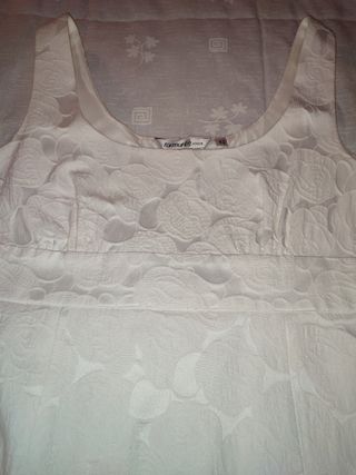 Vestido blanco de fiesta