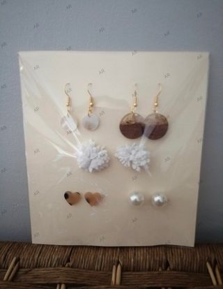 Pendientes 5 unidades 