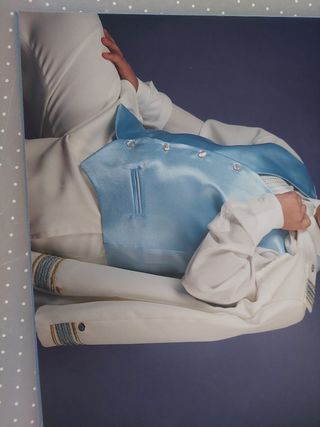 Traje de comunión , zapatos, Corbata,y  cinturón