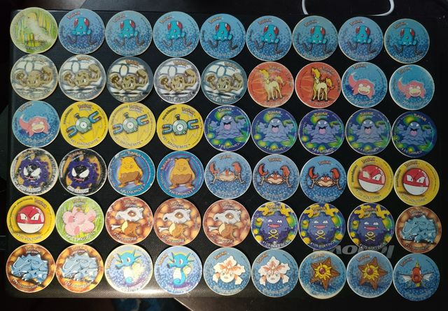 Tazos 1 Pokemon sueltos