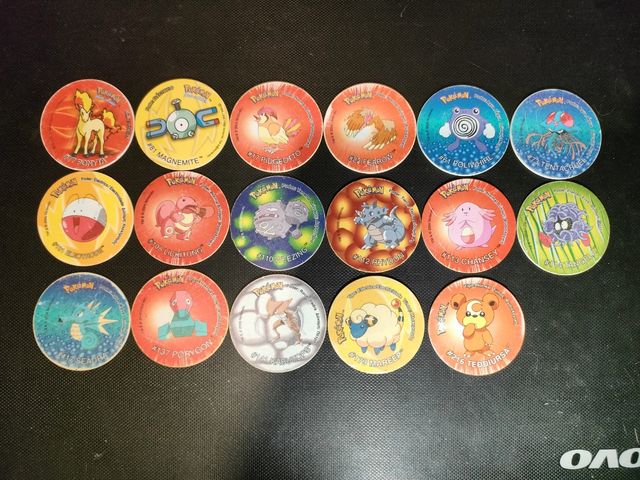 Tazos 1 Pokemon sueltos