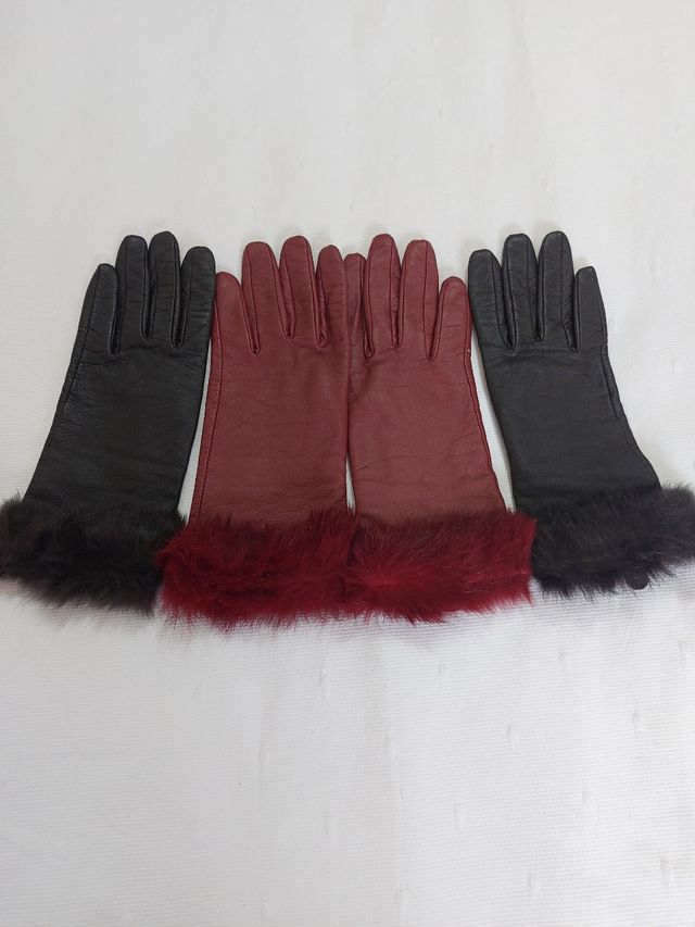 Guantes accesorios mujer. Lote de 2 pares