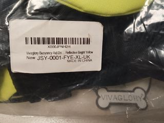 Chaleco salvavidas perro Vivaglory XL