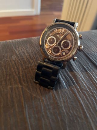 Fossil reloj FS5116 con correa acero
