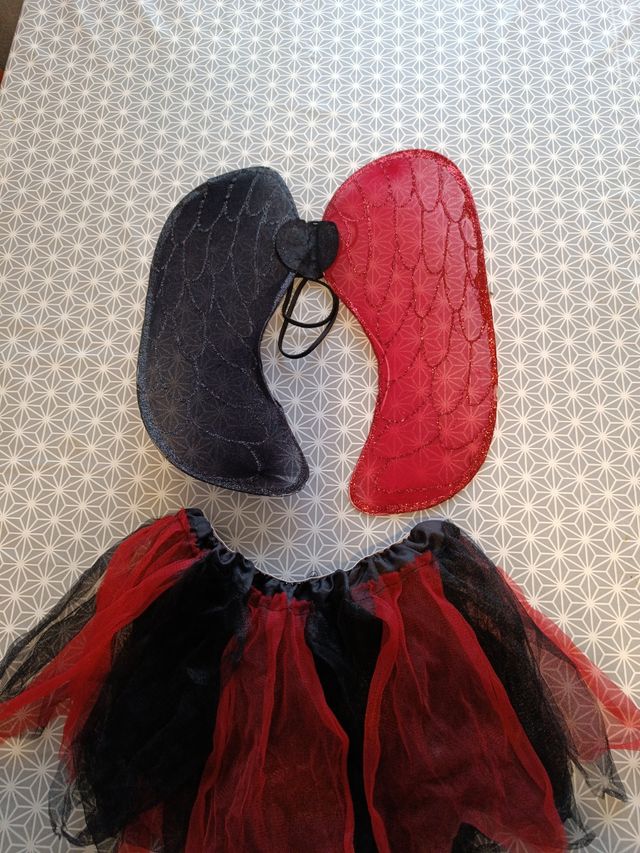 👹Disfraz demonio niña