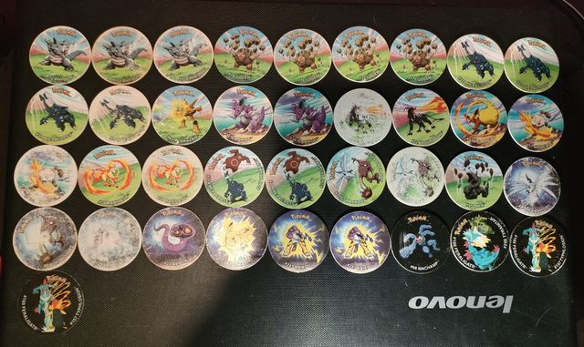 Pokemon tazos league 1