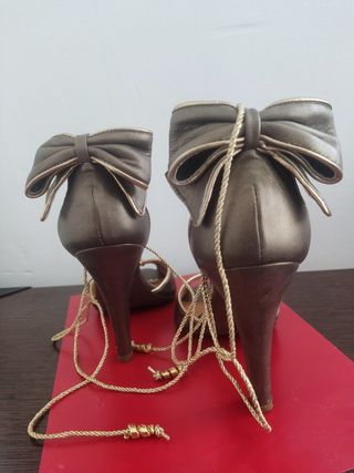 Zapatos MISS SIXTY dorado/bronce