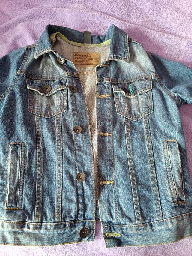 Cazadora vaquera niño