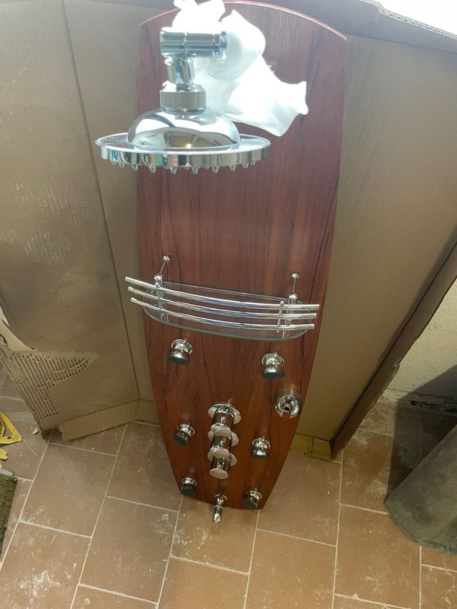 columna hidromasaje de teka