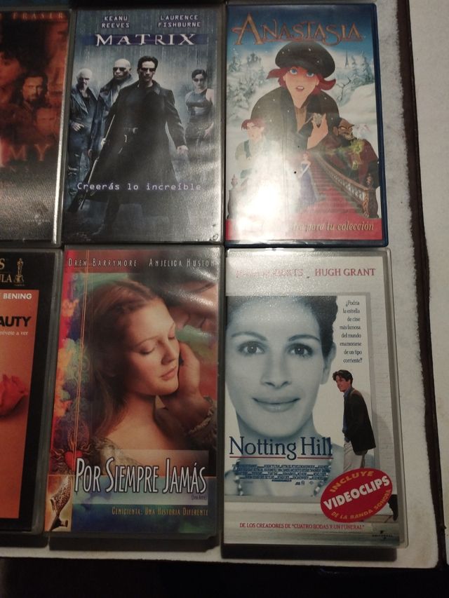 VHS películas varias